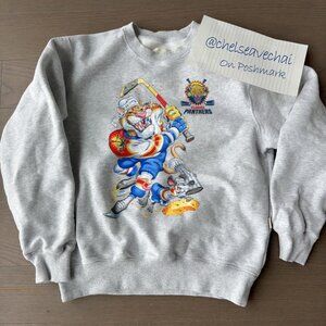 Vintage Florida Panther Hockey Sweatshirt, Panther Team Graphic Retro Fans shirt